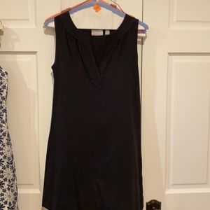 Black cotton dress
